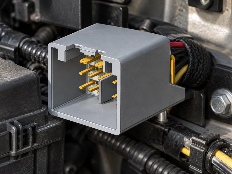 Crimp battery terminal inspection