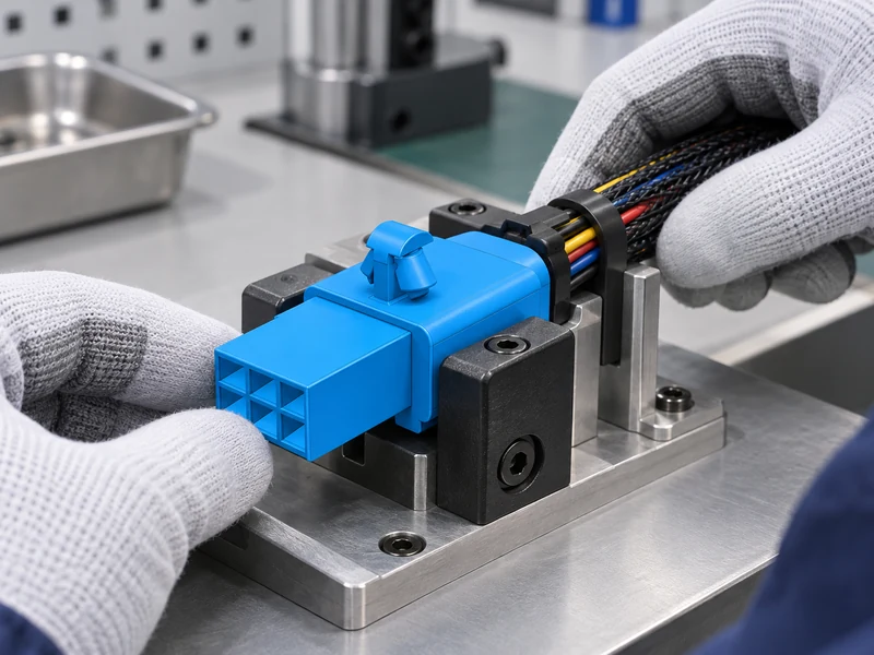 Pin terminal mating evaluation